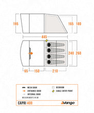 Vango Capri 400 Tent