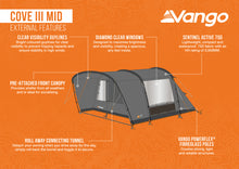 Vango Cove III MID Poled Drive-Away Awning - 2026