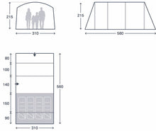 Kampa Dawlish 6 Air Tent 2026