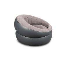 Vango Inflatable Donut Flocked Chair - Dark Grey