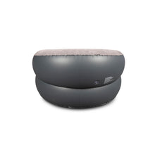 Vango Inflatable Donut Flocked Chair - Dark Grey