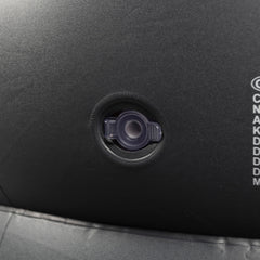 Vango Inflatable Donut Flocked Chair - Dark Grey