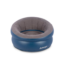 Vango Inflatable Donut Flocked Chair - Dark Blue