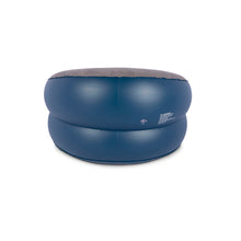 Vango Inflatable Donut Flocked Chair - Dark Blue