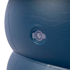 Vango Inflatable Donut Flocked Chair - Dark Blue