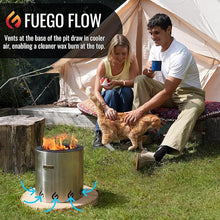 EcoFuego El Campo Fire Pit - Matte Black