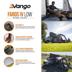 Vango Faros IV Low Drive Away Awning