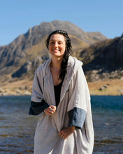Dryrobe Full-Zip Organic Towel Robe - Nimbus Cloud