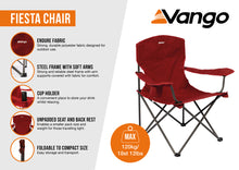 Vango Fiesta Chair Dark Autumn