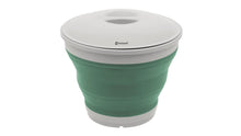 Outwell Collaps Round Bucket with Lid -  Shadow Green