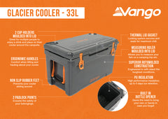 Vango Glacier 33L Cool Box