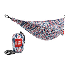 Grand Trunk Tech Double Printed Camping Hammock in Wild Forest