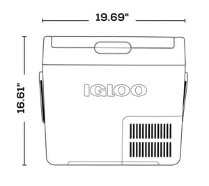 Igloo ICF18 Mains or 12/24 Volt Electric Cool Box