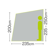 Quest Falcon Pro 325 Poled Awning