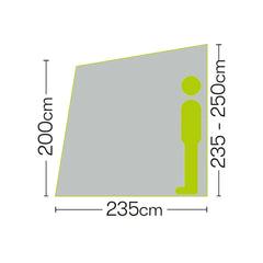 Quest Falcon Pro 325 Poled Awning