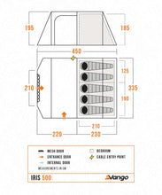 Vango Iris 500 Tent