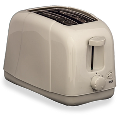 Quest Scotsman 2 Slice Toaster - Cream
