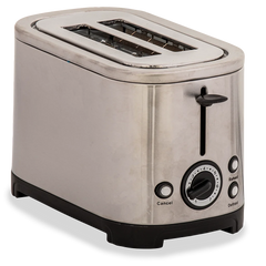 Quest Rocket low wattage stainless steel toaster (2 slice)