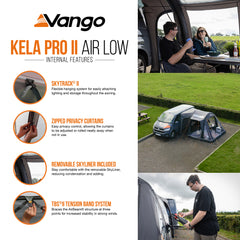 Vango Kela Pro II Air Low Drive Away Awning