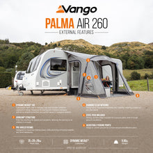 Vango Palma Air 260 Caravan Awning