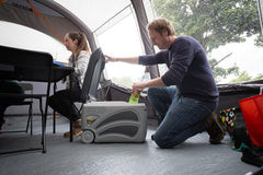 Vango Pinnacle Wheelie 45L Coolbox - Grey