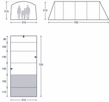 Kampa Saunton 4 Air Tent 2026