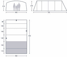 Kampa Saunton 6 Air Tent 2026