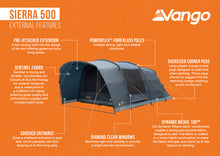 Vango Sierra 500 poled Tent