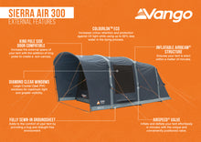 Vango Sierra Air 300 Tent