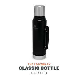 Stanley Classic Legendary Bottle | 1.0L Matte Black