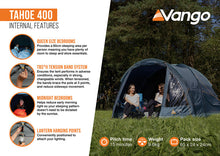 Vango Tahoe 400 Tent