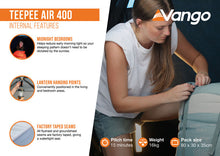 Vango Teepee Air 400 Tent