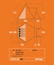 Vango Teepee Air 400 Tent