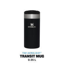 Stanley Aerolight™ Transit Mug | 0.35L Black Metalic