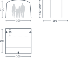 Kampa Roam Low Poled Drive Away Awning