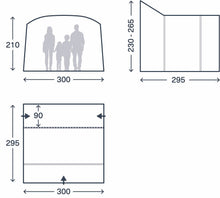 Kampa Traverse Mid (Air) Driveaway Awning - 2026