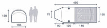 Kampa Wanderlight 2 (Poled) Tent - Aegean