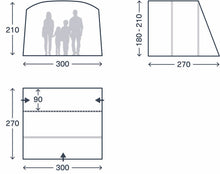 Kampa Waypoint Air Low Driveaway Awning - 2026