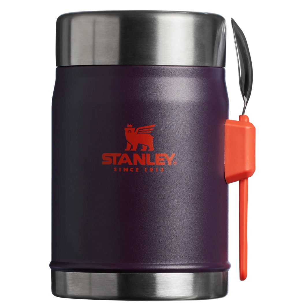 Stanley Legendary Food Jar + Spork 0.4L Plum