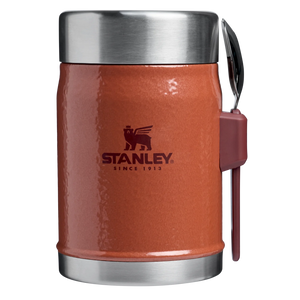 Stanley Legendary Food Jar + Spork 0.4L Hammertone Clay