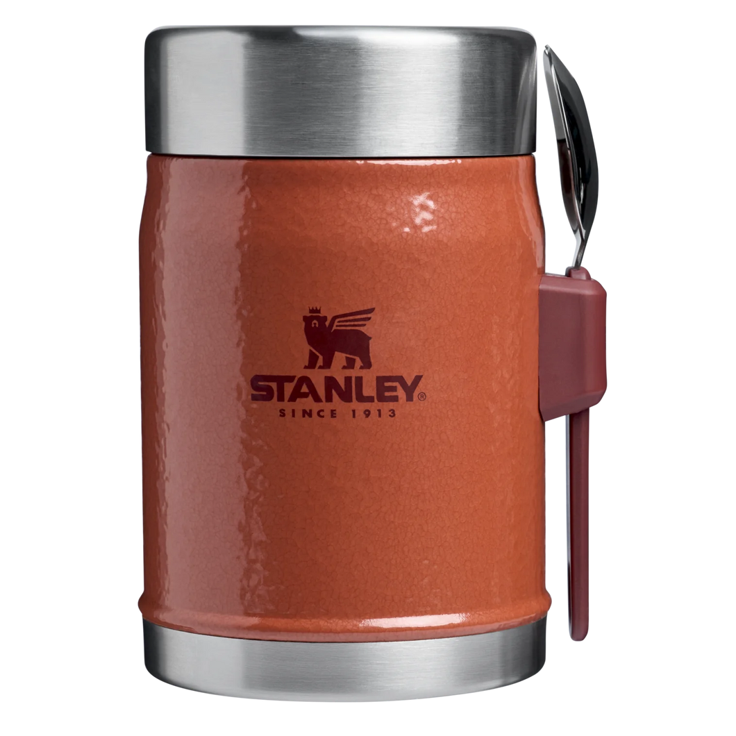 Stanley Legendary Food Jar + Spork 0.4L Hammertone Clay