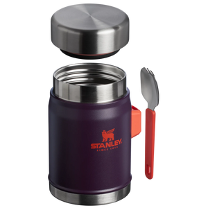 Stanley Legendary Food Jar + Spork 0.4L Plum