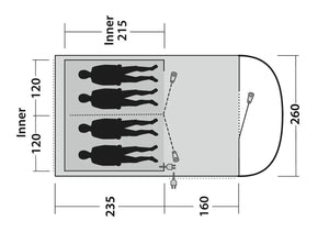 Outwell Sky 4 Tent 2026