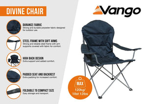 Vango Divine Chair ( Brick Dust)