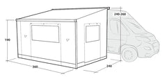 Outwell Sideroads Awning Room