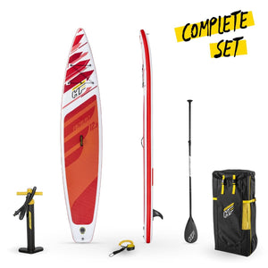 HydroFrorceFastblast Tech - 12’6ft SUP Inflatable Stand Up Paddle Board