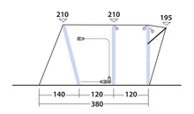 Outwell  Wolfburg 380 Air Drive Away Awning 2025