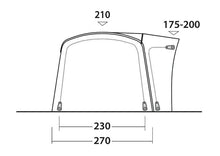 Outwell  Wolfburg 380 Air Drive Away Awning 2025