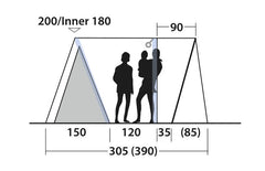 Outwell San Antonio 2 Air Tent 2025