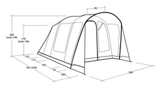 Outwell Monterey 4 Air Tent 2026
